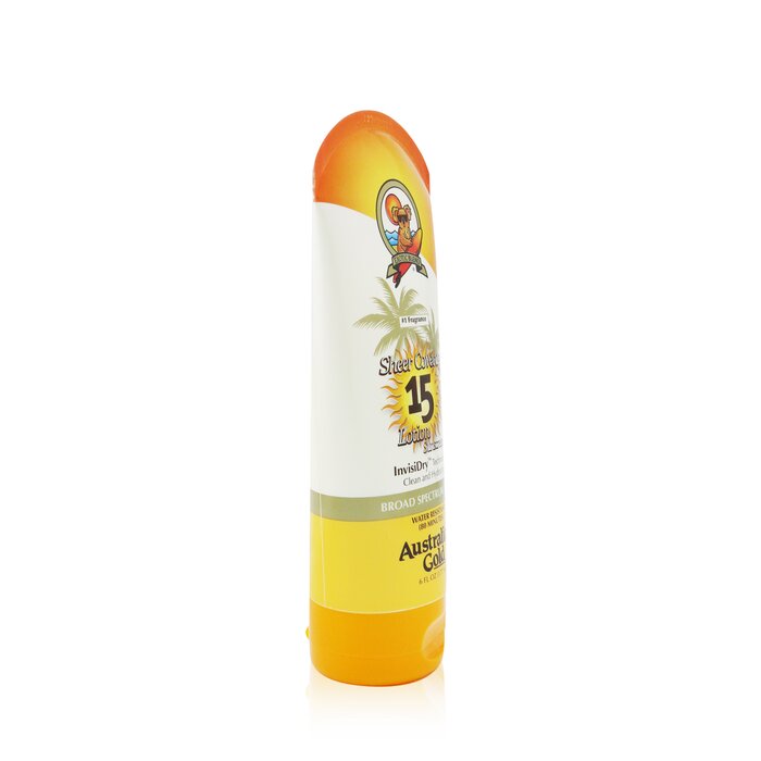 Australian Gold Sheer Coverage Lotion Sunscreen Broad Spectrum SPF 15 (Exp. Date: 01/2021) 177ml/6ozProduct Thumbnail