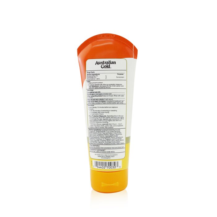 Australian Gold Sheer Coverage Lotion Sunscreen Broad Spectrum SPF 15 (Exp. Date: 01/2021) 177ml/6ozProduct Thumbnail