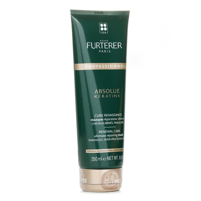 Rene Furterer Absolue Kèratine Renewal Care Ultimate Repairing Mask - Damaged, Over-Processed Fine to Medium Hair (Salon Product) 250ml/8.8ozProduct Thumbnail