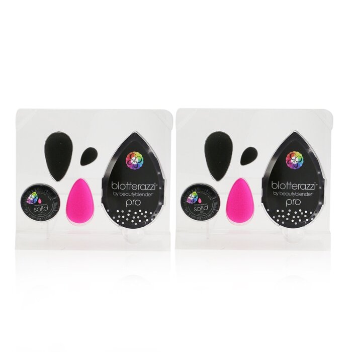 BeautyBlender Pro On The Go Kit (2x BeautyBlender, 1x Mini BeautyBlender, 1x Blotterazzi, 1x Solid BlenderCleanser) (Unboxed) 5pcsProduct Thumbnail