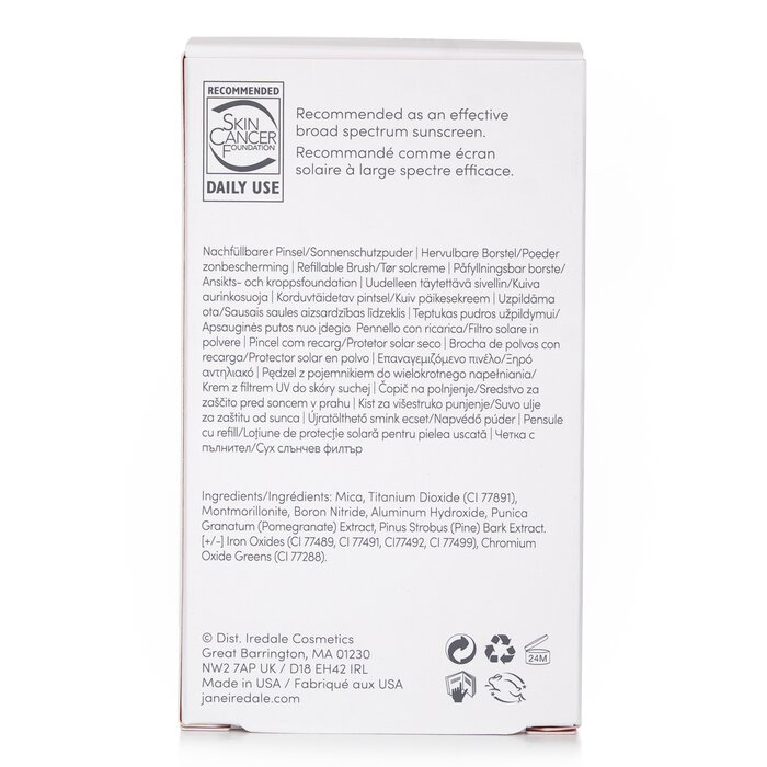 Jane Iredale Powder Me Refillable Brush (1x Brush, 2x Refills) 2x2.5g/0.09ozProduct Thumbnail