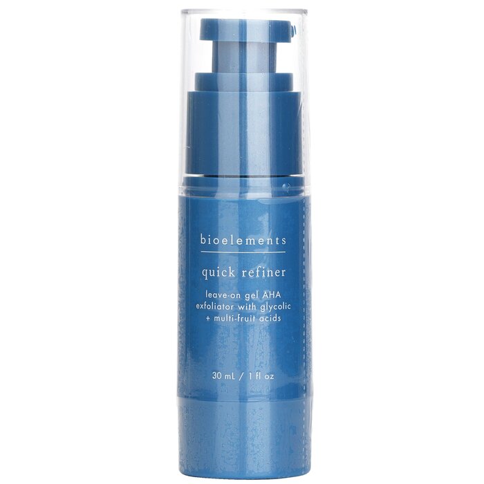 Bioelements Quick Refiner - Leave-On Gel AHA Exfoliator with Glycolic + Multi-Fruit Acids - For All Skin Types, Except Sensitive 30ml/1ozProduct Thumbnail