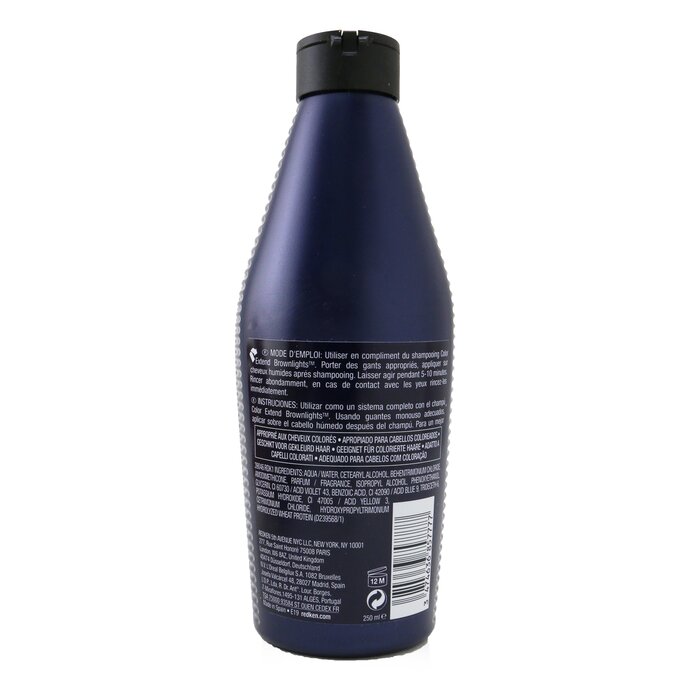 Redken Color Extend Brownlights Blue Toning Conditioner (Anti-Brass For Natural and Highlighted Brunettes) 250ml/8.5ozProduct Thumbnail