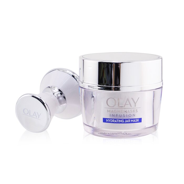 Olay Magnemasks Infustion Hydrating Starter Kit - For Dryness & Roughness : 1x Magnetic Infuser + 1x Hydrating Jar Mask 50g (Box Slightly Damaged) 2pcsProduct Thumbnail