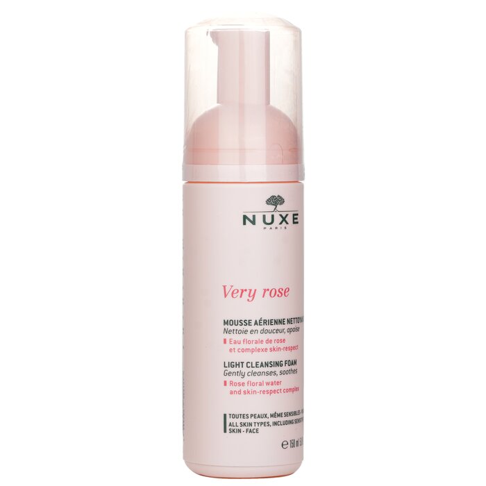 Nuxe Bardzo różowa lekka pianka oczyszczająca - do wszystkich rodzajów skóry 150ml/5ozProduct Thumbnail