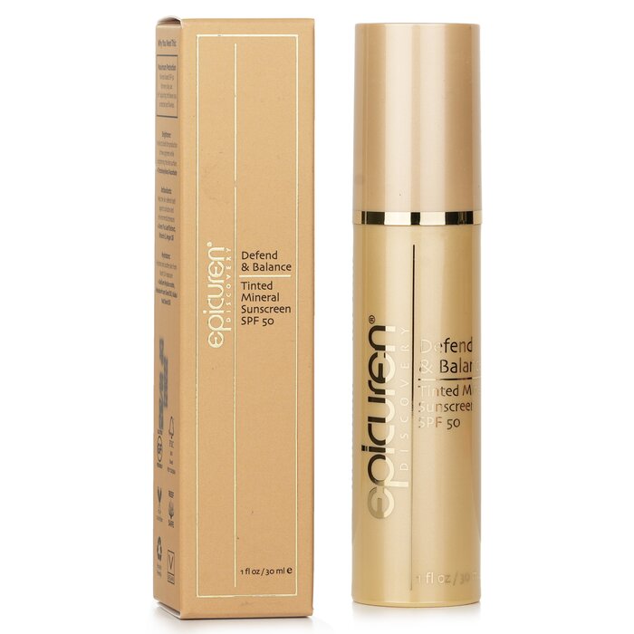 Epicuren Defend & Balance Tinted Mineral Sunscreen SPF 50 30ml/1ozProduct Thumbnail