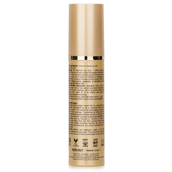 Epicuren Defend & Balance Tinted Mineral Sunscreen SPF 50 30ml/1ozProduct Thumbnail