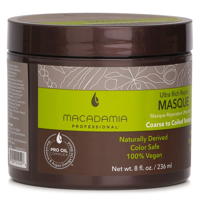 Macadamia Natural Oil Professional Ultra Rich Repair Masque (Coarse to Coiled Textures) 236ml/8ozProduct Thumbnail