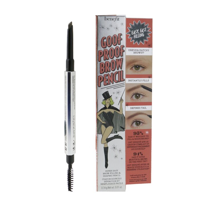 Benefit Goof Proof Brow Pencil 2 Light Eyebrow Free Worldwide Shipping