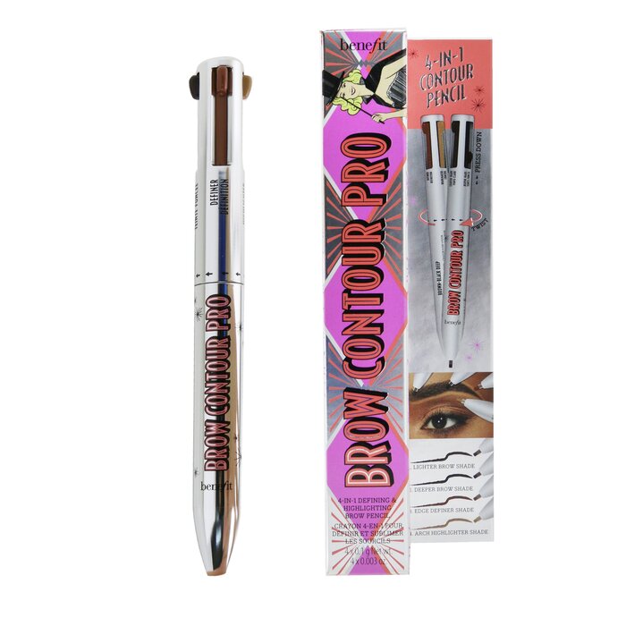 Benefit Brow Contour Pro 4 In 1 Defining & Highlighting Brow Pencil 4x0.1g/0.003ozProduct Thumbnail