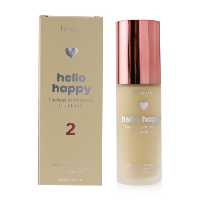 Benefit Hello Happy Flawless Brightening Foundation SPF 15 30ml/1ozProduct Thumbnail