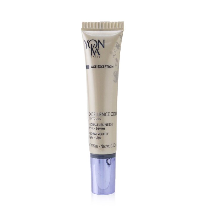 Yonka Age Exception Excellence Code Global Youth Крем с Экстрактом Альбиции (для Контура Глаз и Губ) 15ml/0.53ozProduct Thumbnail