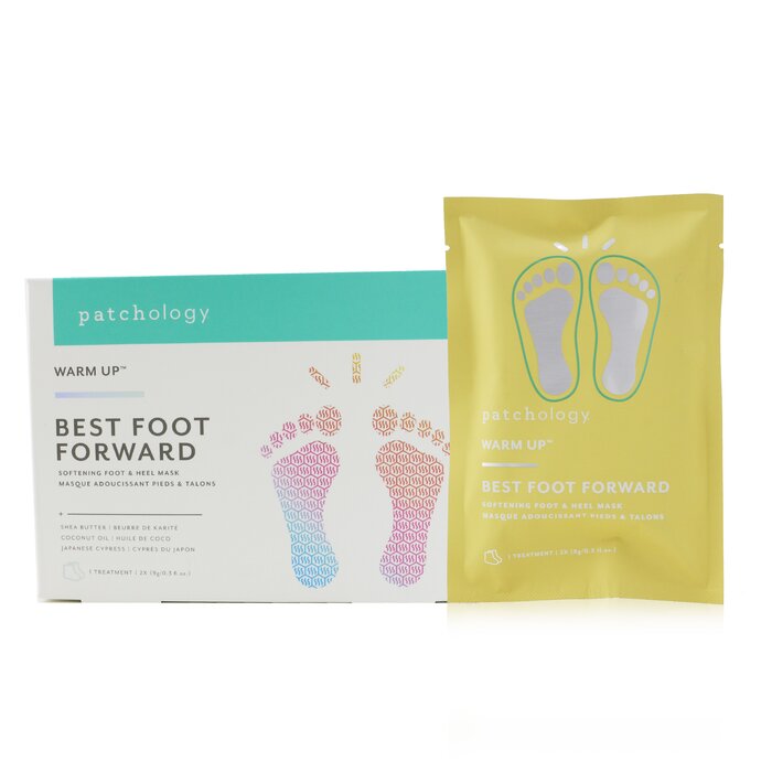 Patchology Warm Up Best Foot Forward - Softening Foot & Heel Mask (1 Treatment) 2x9g/0.3ozProduct Thumbnail