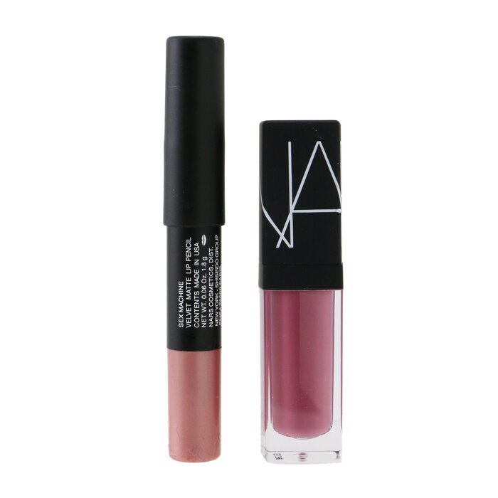 NARS Explicit Color Lip Duo (1x Velvet Matte Lip Pencil, 1x Lip Tint) 2pcsProduct Thumbnail