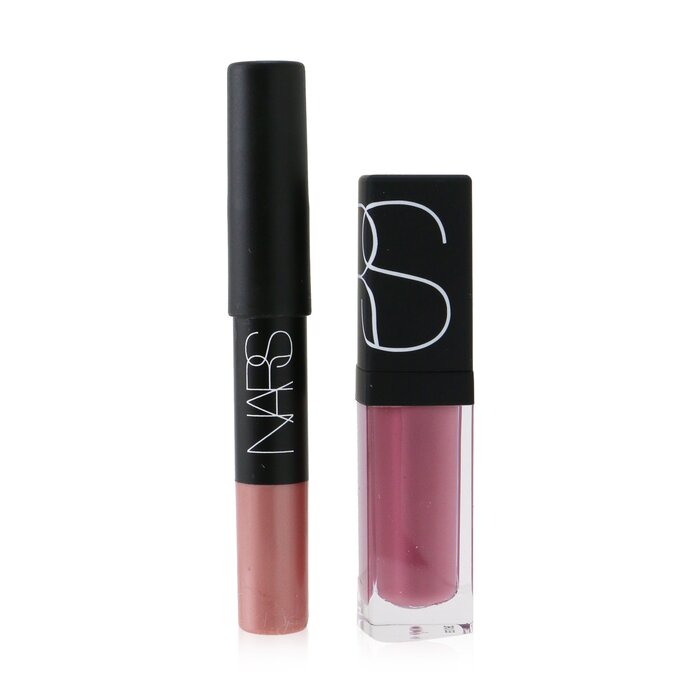 NARS Explicit Color Lip Duo (1x Velvet Matte Lip Pencil, 1x Lip Tint) 2pcsProduct Thumbnail