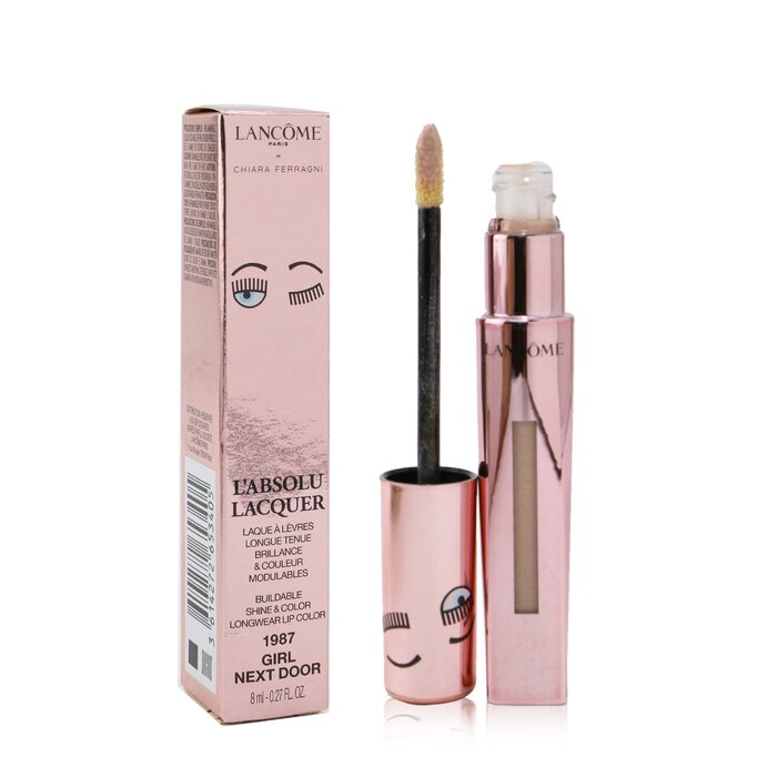 Lancome L'Absolu Lacquer Longwear Lip Colour (Chiara Ferragni Edition) 8ml/0.27ozProduct Thumbnail
