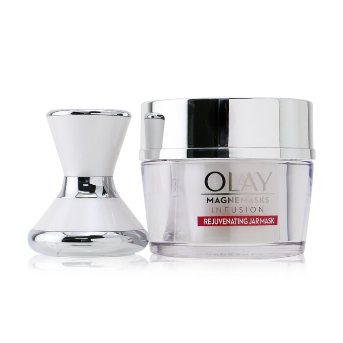 Olay Magnemasks Infusion Rejuvenating Starter Kit - For Fine Lines & Lack Of Firmness : 1x Magnectic Infusfer + 1x Rejuvenating 2pcsProduct Thumbnail