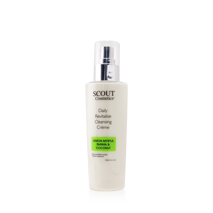 SCOUT Cosmetics Daily Revitalise Cleansing Creme with Lemon Myrtle, Papaya & Coconut (Exp. Date 01/2021) 150ml/5.1ozProduct Thumbnail