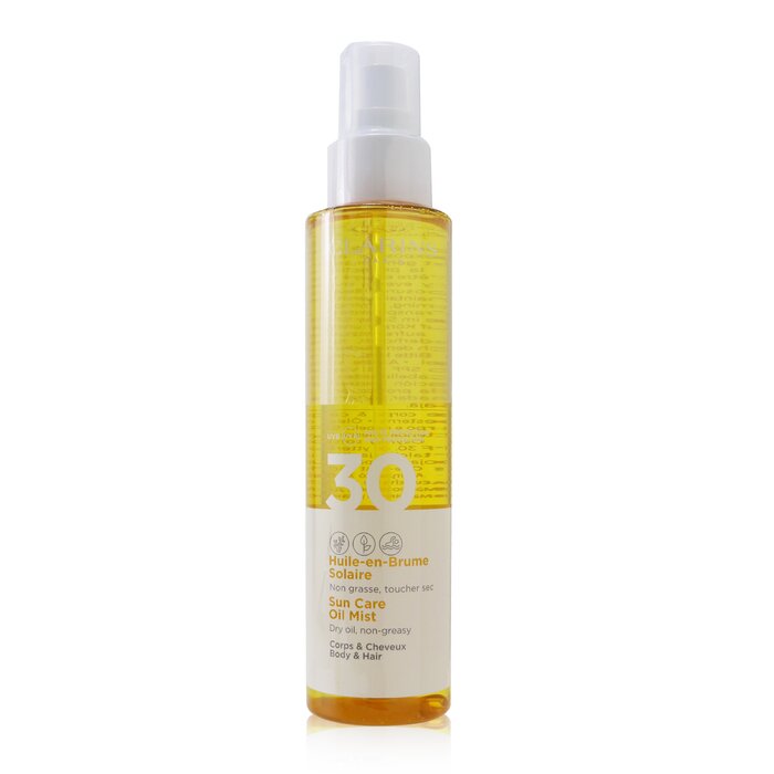 Clarins Sun Care Oil Mist For Body & Hair SPF 30 (Box Slightly Damaged) 150ml/5ozProduct Thumbnail