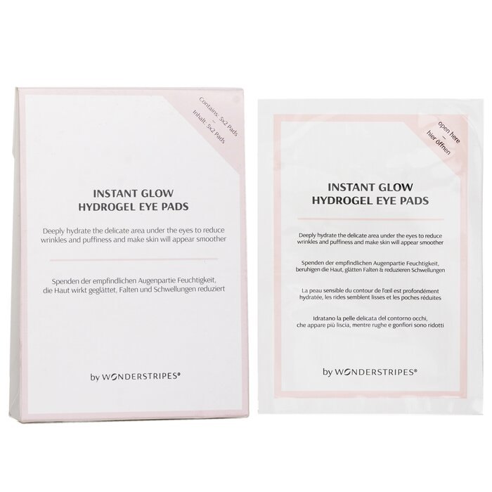 WONDERSTRIPES Instant Glow Hydrogel Eye Pads 5x2padsProduct Thumbnail
