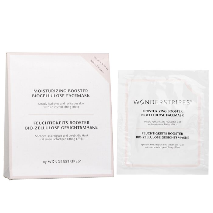 WONDERSTRIPES Moisturizing Booster Biocellulose Facemask 5pcsProduct Thumbnail