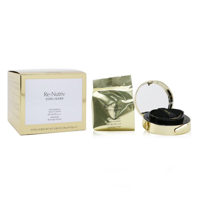 Estee Lauder Re Nutriv Ultra Radiance Serum Cushion SPF 40 with Extra Refill 2x14g/0.49ozProduct Thumbnail
