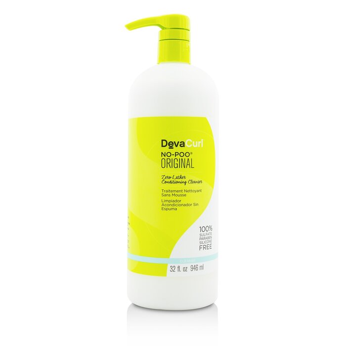 DevaCurl No-Poo Original (Zero Lather Limpiador Acondicionante - Para Cabello Rizado) 946ml/32ozProduct Thumbnail