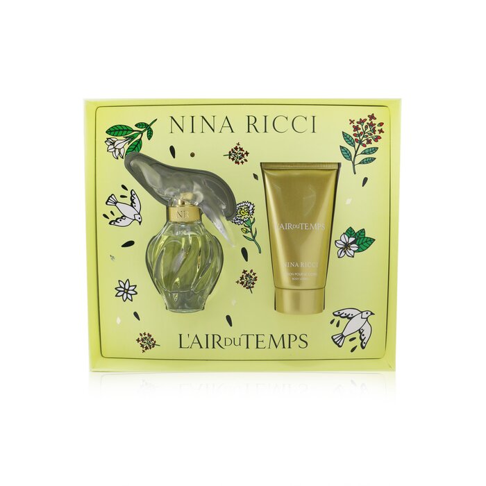 Nina Ricci L'Air Du Temps Coffret: Eau De Toilette Spray 50ml/1.7oz + Body Lotion 75ml/2.5oz 2pcsProduct Thumbnail