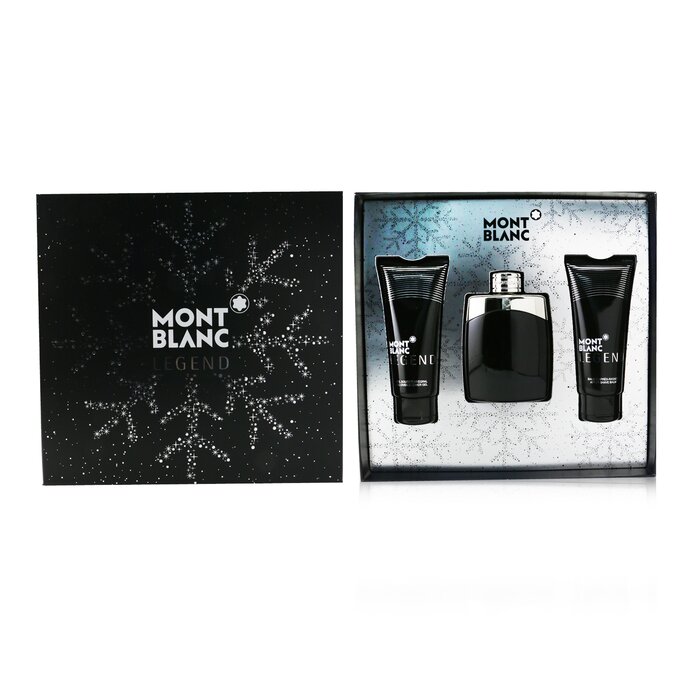 Montblanc Legend Coffret: Eau De Toilette Spray 100ml/3.3oz + After Shave Balm 100ml/3.3oz + All-Over Shower Gel 100ml/3.3oz 3pcsProduct Thumbnail