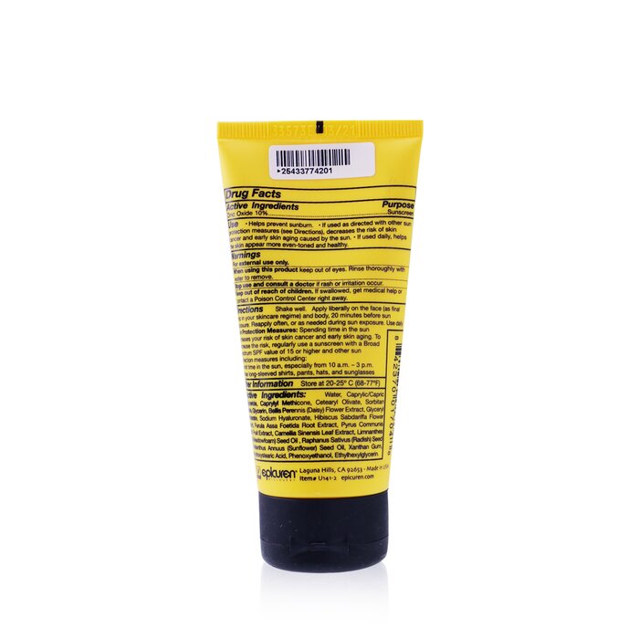 Epicuren Zinc Oxide Perfecting Sunscreen SPF 27 (Exp. Date: 03/2021) 74ml/2.5ozProduct Thumbnail
