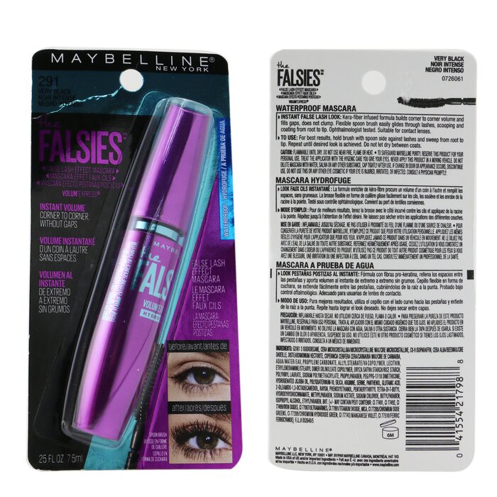 Maybelline Volum' Express The Falsies Waterproof Mascara 7.5ml/0.25ozProduct Thumbnail