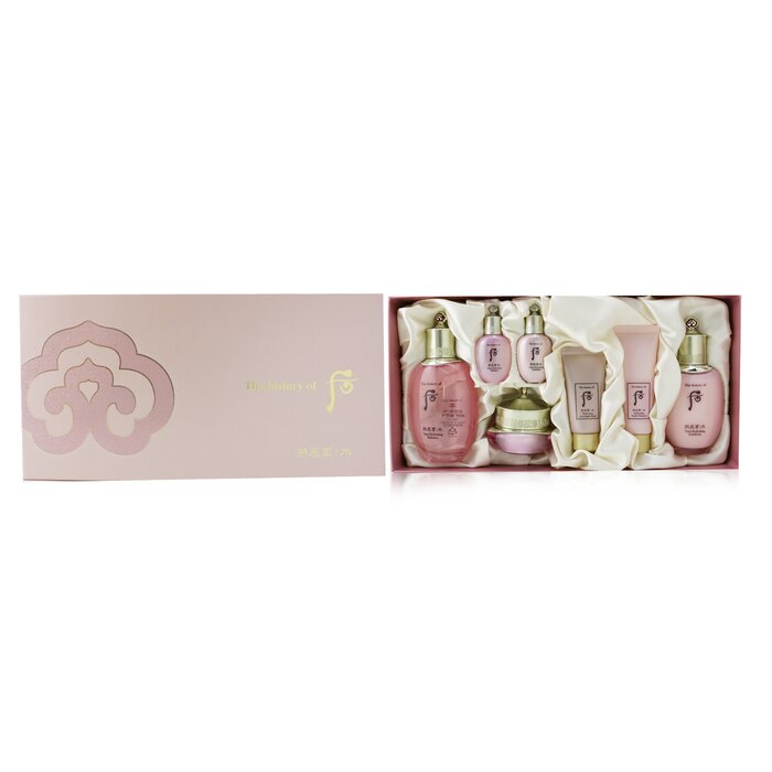 Whoo (The History Of Whoo) Gongjinhyang: Soo Vital Hydrating Set: Balancer (150ml +20ml) + Emulsion (110ml + 20ml) + Cream 20ml + Cleanser 40ml + Overnight Mask 30ml 7pcsProduct Thumbnail