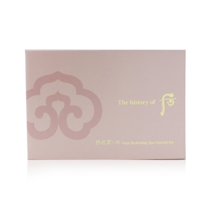 Whoo (The History Of Whoo) Gongjinhyang: Soo Vital Hydrating Set: Balancer (150ml+20ml) + Emulsion (110ml+20ml) + Cream 4ml + Foam Cleanser 40ml 6pcsProduct Thumbnail
