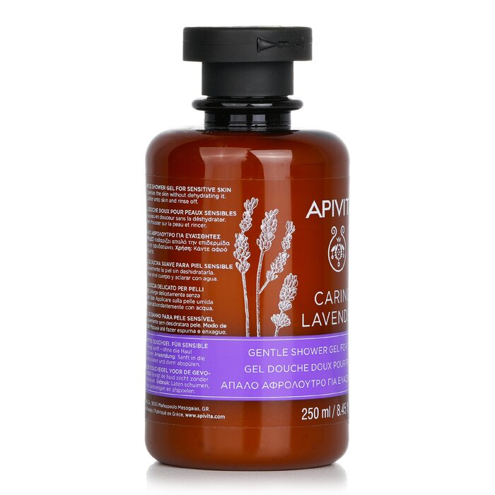Apivita แคร์ริ่ง ลาเวนเดอร์ เจนเทิล ชาวเวอร์ เจล สำหรับผิวบอบบาง 250ml/8.45ozProduct Thumbnail