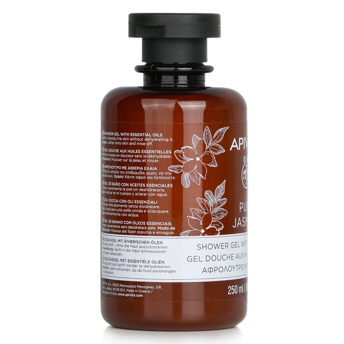 Apivita Pure Jasmine Shower Gel with Essential Oils 250ml/8.45ozProduct Thumbnail