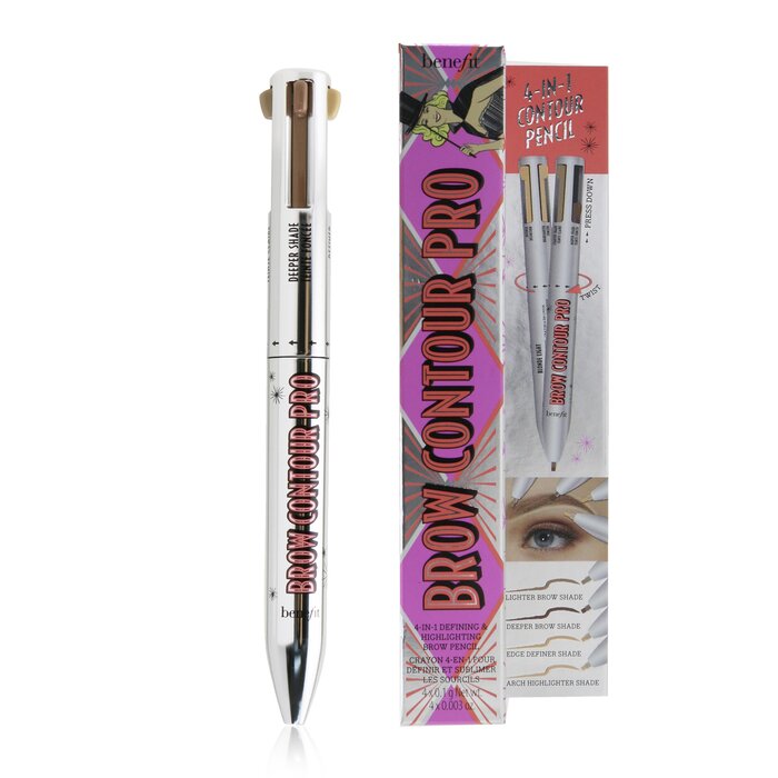 Benefit Brow Contour Pro 4 In 1 Defining & Highlighting Brow Pencil 4x0.1g/0.003ozProduct Thumbnail
