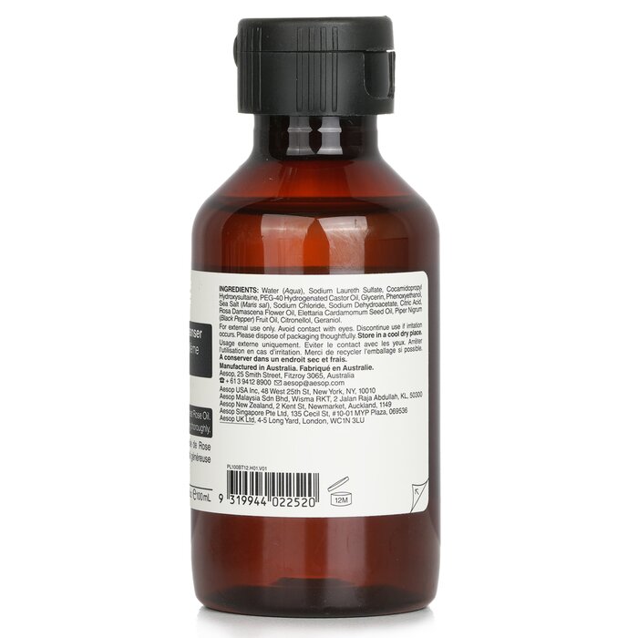 伊索  Aesop 玫瑰的名字身体洁肤露 100ml/3.4ozProduct Thumbnail