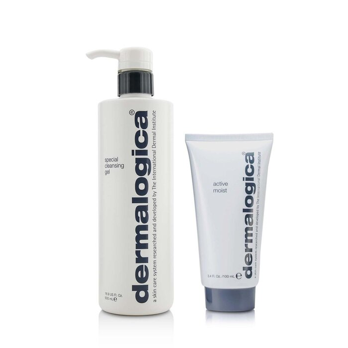 Dermalogica Special Cleansing Gel 500ml + Active Moist 100ml 2pcsProduct Thumbnail