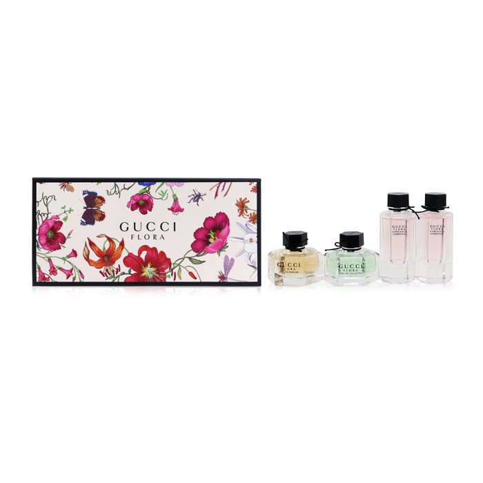 Gucci Flora Miniature Coffret: Flora Eau De Parfum + Flora Eau De Toilette + 2x Flora Gorgeous Gardenia Eau De Toilette 4x5ml/0.16ozProduct Thumbnail