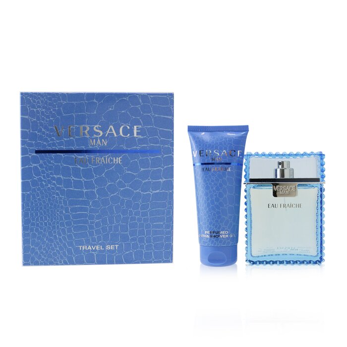 Versace Eau Fraiche Coffret: Eau De Toilette Spray 100ml/3.4oz + Gel de Baño & Ducha Perfumado 100ml/3.4oz  2pcsProduct Thumbnail