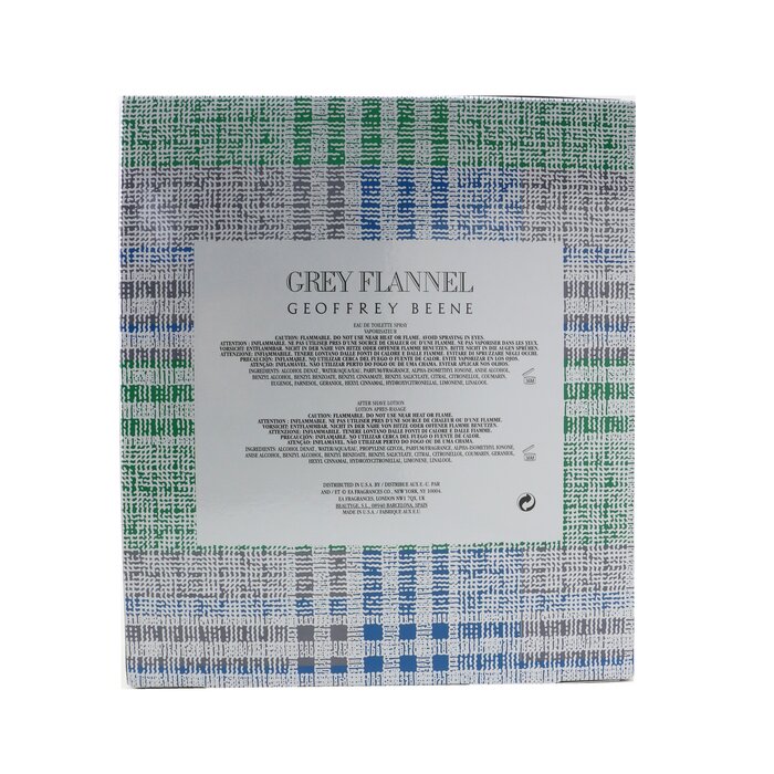 Geoffrey Beene Grey Flannel Coffret: Eau De Toilette Spray 120ml/4oz + After Shave Lotion 120ml/4oz (Green Box) 2pcsProduct Thumbnail