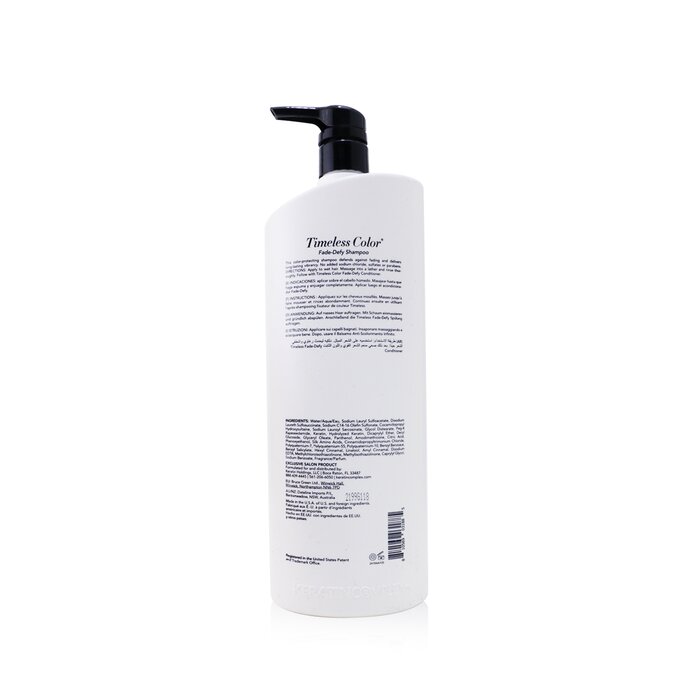 Keratin Complex Timeless Color Fade-Defy Shampoo 1000ml/33.8ozProduct Thumbnail