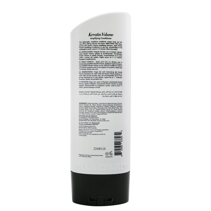 Keratin Complex Keratin Volume Amplifying Conditioner 400ml/13.5ozProduct Thumbnail