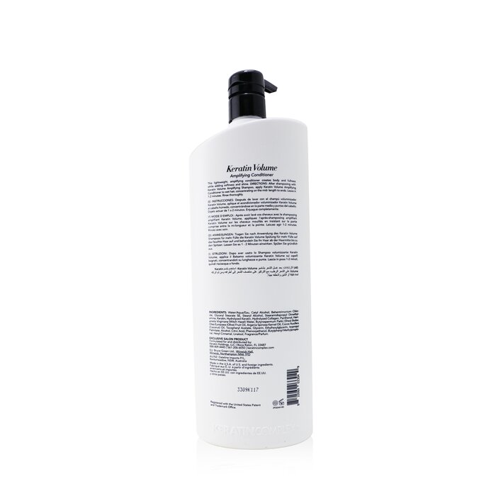 Keratin Complex Keratin Volume Amplifying Conditioner 1000ml/33.8ozProduct Thumbnail