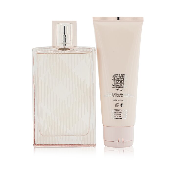 Burberry Brit Sheer Coffret: Eau De Toilette Spray 100ml/3.3oz + Body Lotion 75ml/2.5oz 2pcsProduct Thumbnail