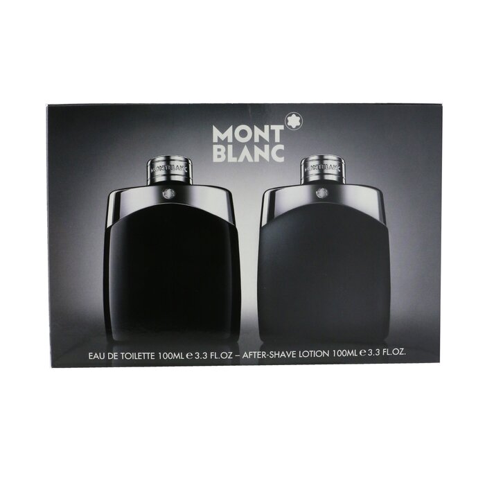 Montblanc Legend Coffret: Eau De Toilette Spray 100ml/3.3oz + After Shave Lotion 100ml/3.3oz 2pcsProduct Thumbnail