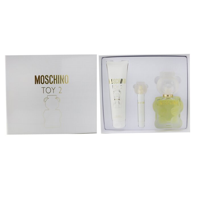 Moschino Toy 2 Coffret: Eau De Parfum Spray 100ml/3.4oz + Body Lotion 150ml/5oz + Eau De Parfum Spray 10ml/0.3oz 3pcsProduct Thumbnail