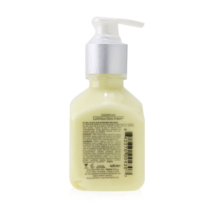 Epicuren Colostrum Luminous Glow Cream - For Dry, Normal & Combination Skin Types (Packaging Slightly Damaged) 118ml/4ozProduct Thumbnail