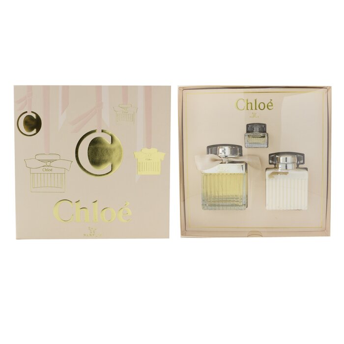 蔻依  Chloe 蔻依香氛套装：香水喷雾 75ml/2.5oz + 香氛身体乳 100ml/3.4oz + 香水 5ml/0.16oz 3pcsProduct Thumbnail