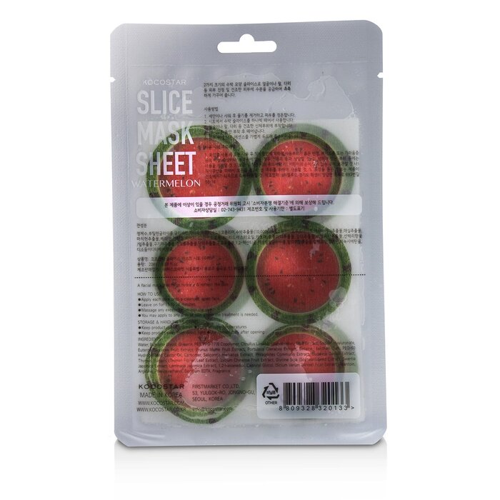 KOCOSTAR Slice Mask Sheet - Watermelon (Exp. Date 04/2021) 10sheetsProduct Thumbnail